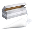 Premium Large Piping Bags Clear, 550mm / 22 Inch x 80mu 500 Bags Box